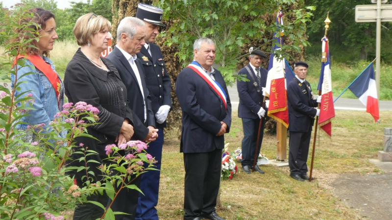 Commémoration  du sacrifice des victimes de l'accrochage du 8 juin 1944