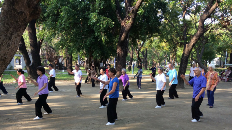 Démonstration de Qi Gong et Taï Chi Chuan