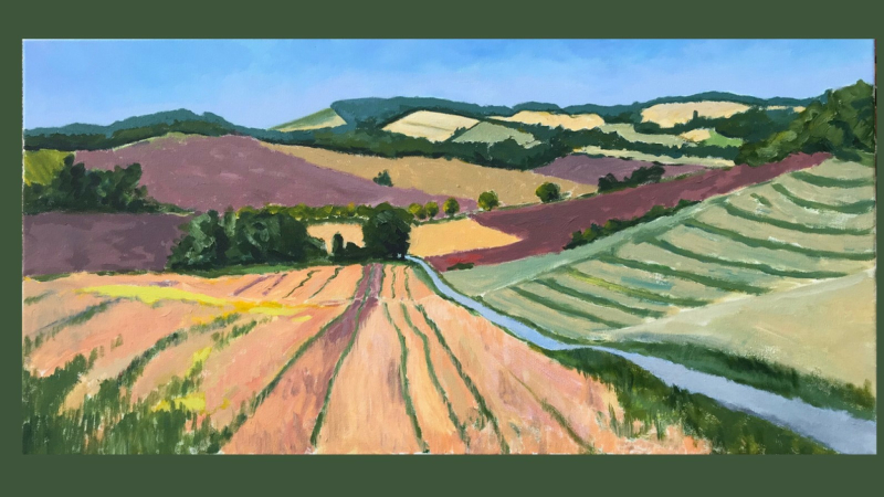 Art à Vic : exposition de peinture à la mairie