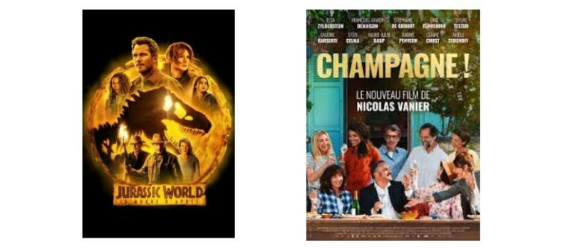 Aventure et comédie au cinéma mercredi
