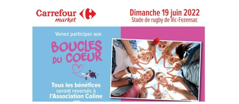 Les Boucles du coeur, c'est dimanche au stade de rugby !