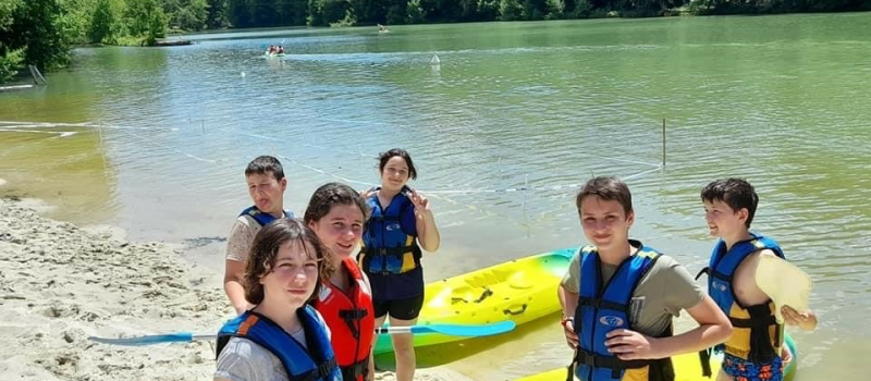 Magnifique épreuve sportive, le raid départemental Unss s'est déroulé à Aignan les 9 et 10 juin.