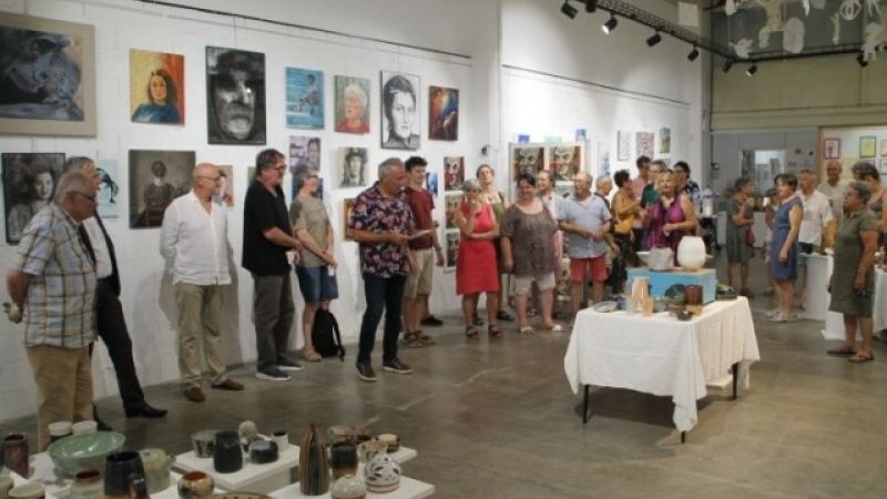 Vernissage Expo 2022 des œuvres des jeunes et des adultes de l’Atelier des Berges du Gers