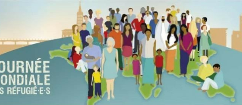Lundi 20 juin journée mondiale du réfugié