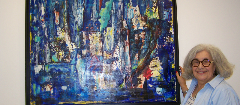 Avant première d'une nouvelle artiste à la galerie "L'Arcade " : Chantal Walter.