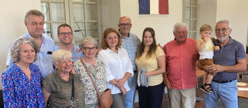 Une famille ukrainienne bien accueillie