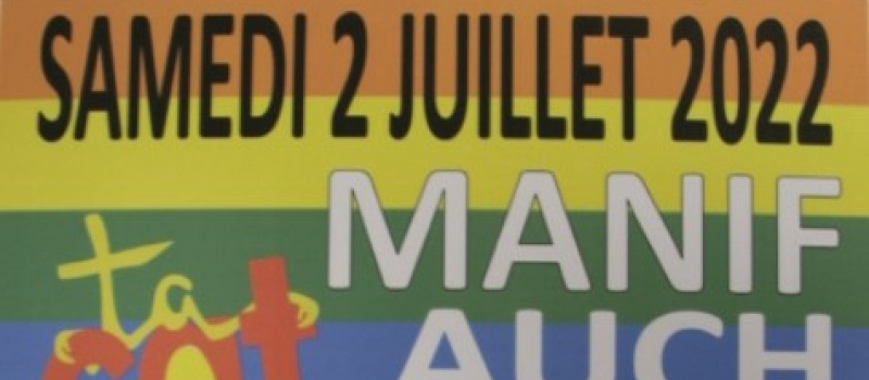 Marche des fiertés à Auch