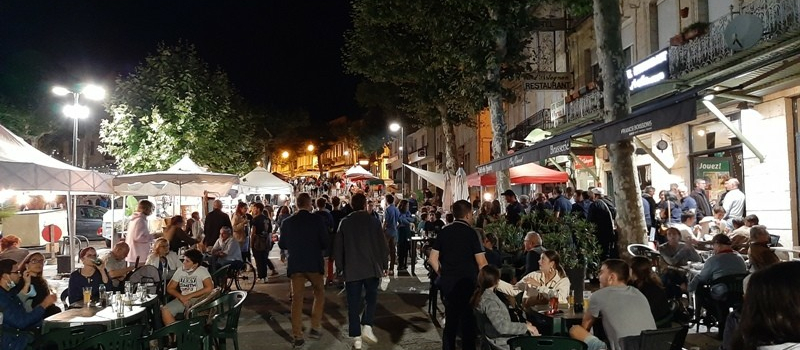 Rendez-vous mercredi à Vic-Fezensac pour le 1er marché de nuit de la saison !