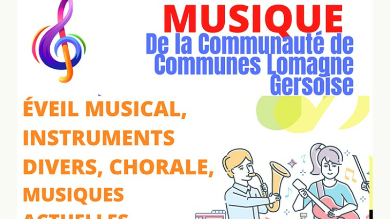 Ecole de musique : Les inscriptions sont ouvertes !