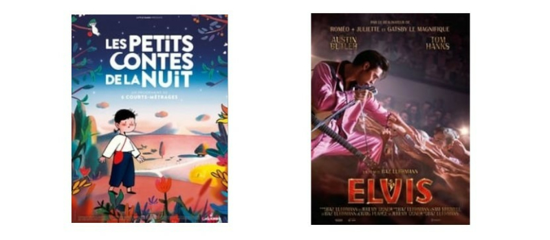 Du cinéma pour les tout-petits et la vie d'Elvis au cinéma vendredi