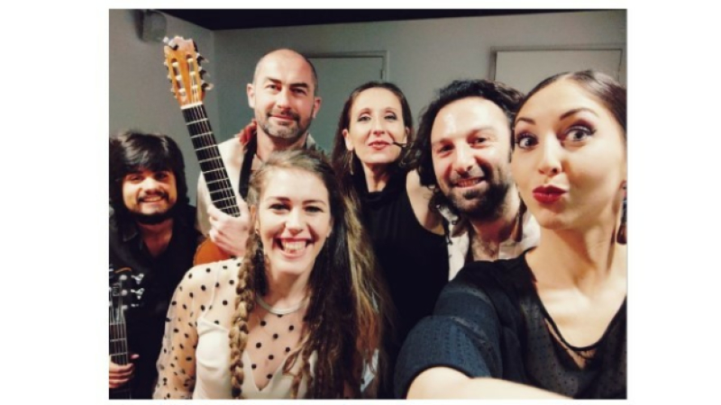 Le groupe de flamenco Azulenca en concert à Rozès