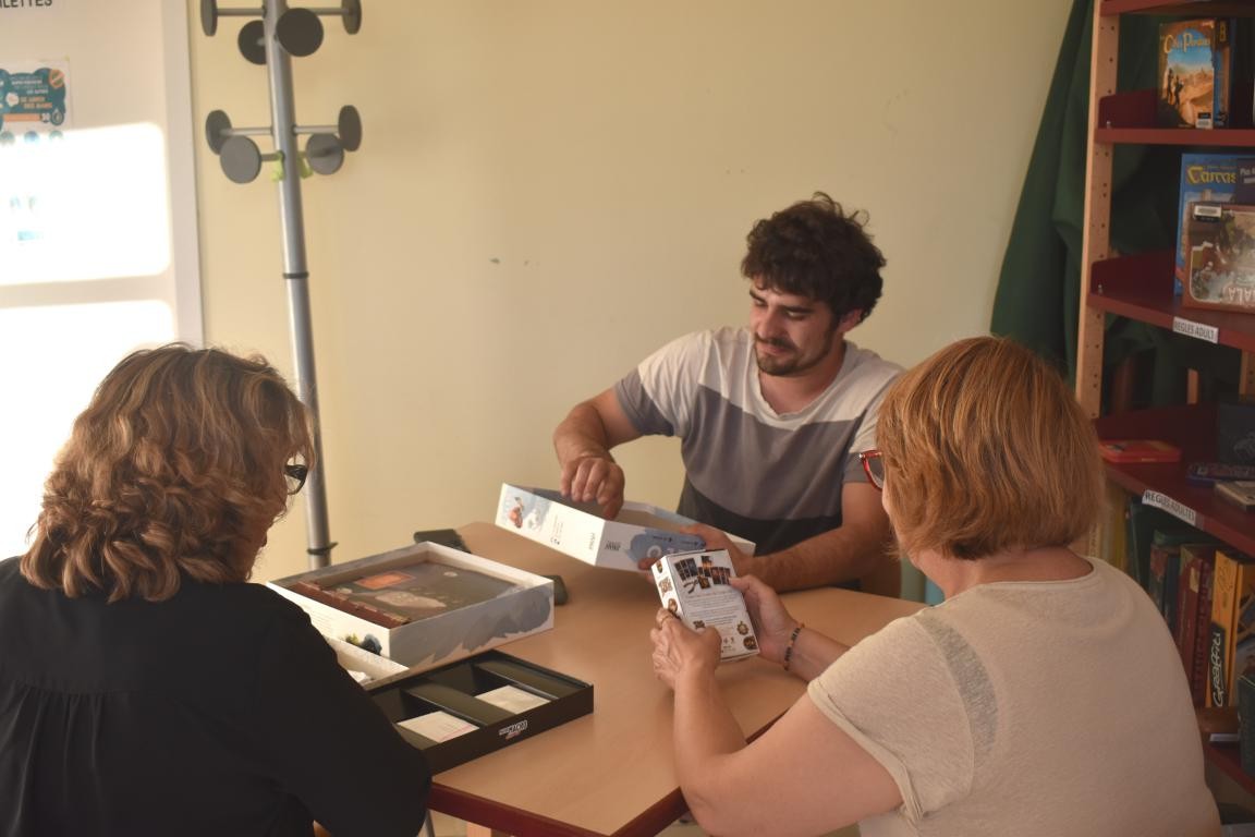 Des jeux à  disposition et adaptés à chaque génération