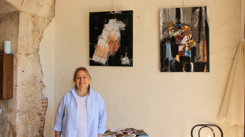 Christine Couderc expose...