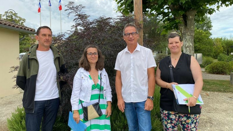 Le jury des villes et villages fleuri est passé.