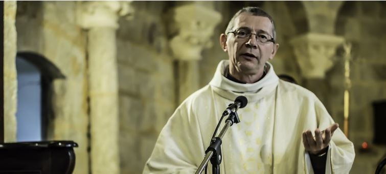 Mgr Delarbre. Photo : Roland Houdaille.