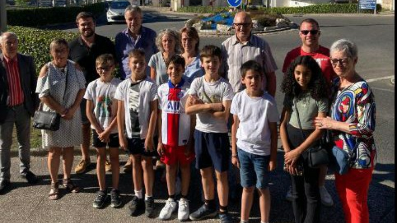Les ronds points de la ville prennent de belles couleurs