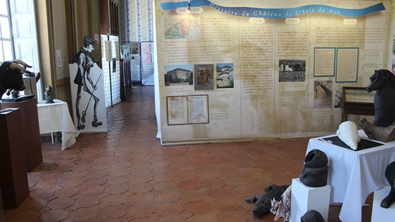 5 expositions au château
