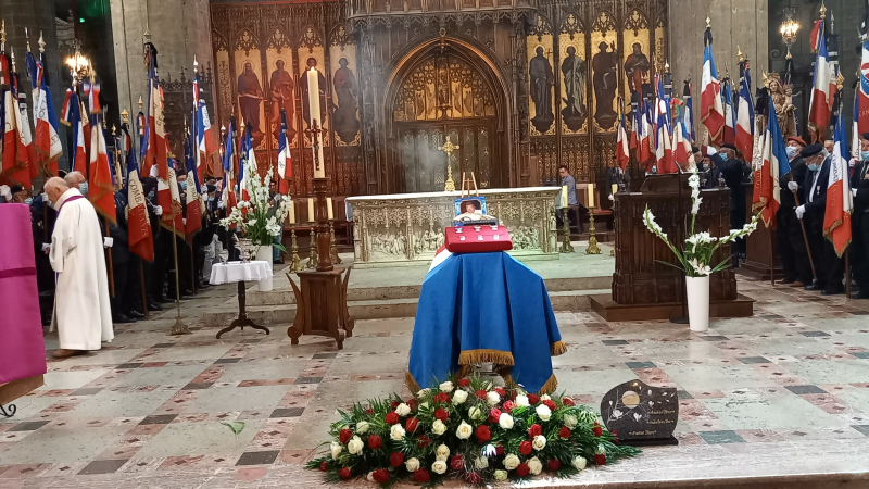 Hommage à Jean Capéran, président de la FNACA Gers