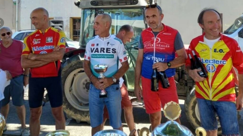 Le cyclo club madiranais en grande forme