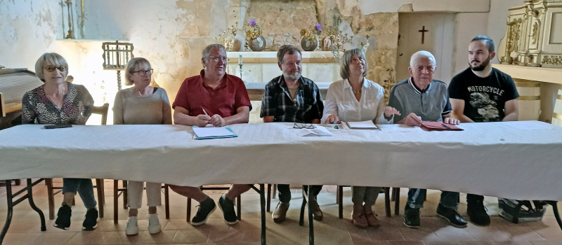 Le 24 juin l'association « Eglise Saint-Pierre de Lamothe » a tenue son assemblée générale