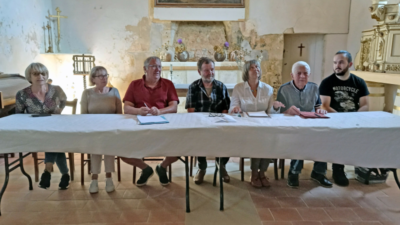 Le 24 juin l'association « Eglise Saint-Pierre de Lamothe » a tenue son assemblée générale