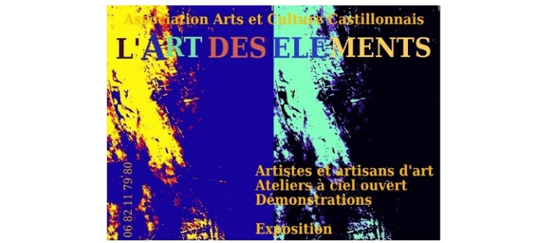 "L'art des éléments", premier festival organisé à Castillon-Debats