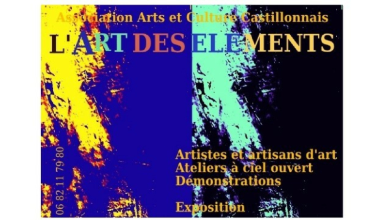 "L'art des éléments", premier festival organisé à Castillon-Debats