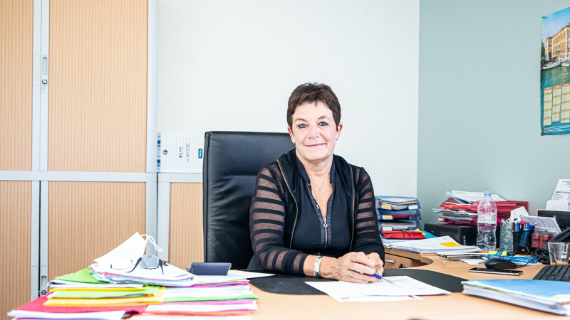 Rencontre avec la directrice de l'hôpital de Nogaro