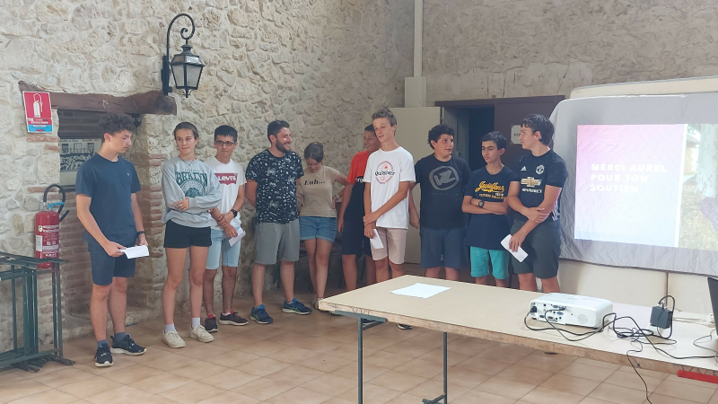 Eté jeunes 2022 : peinture à la Pachère et canyonning au programme du projet collectif !