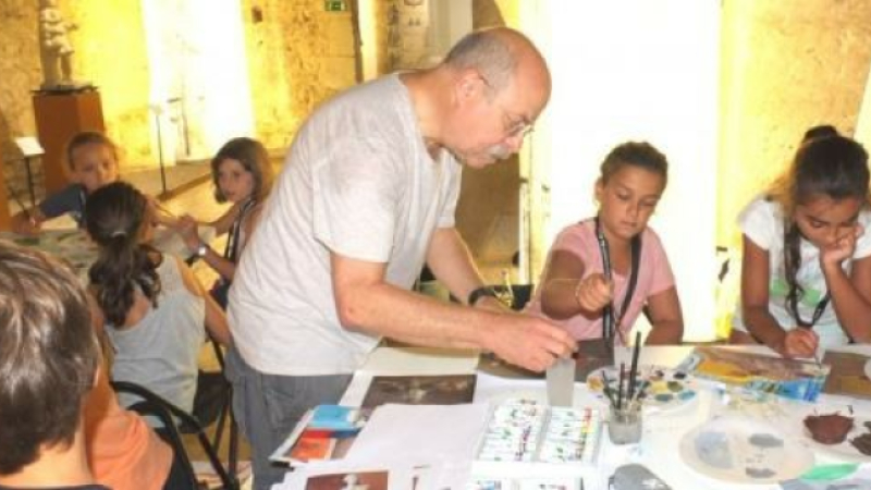 Atelier de pratique artistique pour enfants et adolescents
