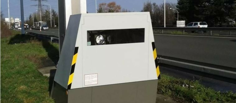 Erreur de réglage d'un radar de chantier sur la RD 928