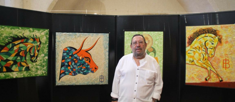 Bruno Imart expose ses peintures