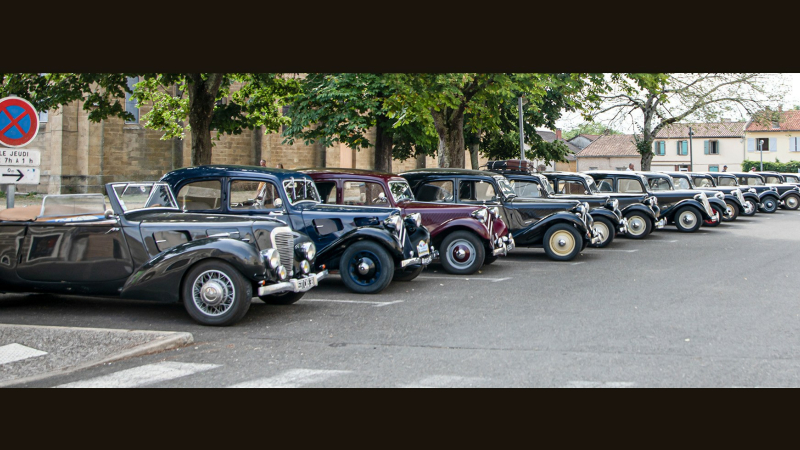 Sortie Citroën à Plaisance-du Gers avec Gérard Ducès (du Solenca)