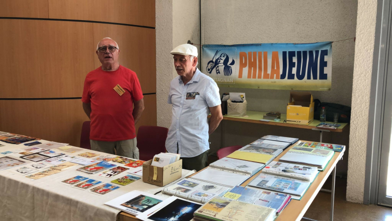 Philajeune présent au salon de la BD d'Eauze.