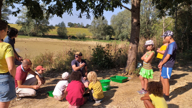 De belles matinées pêche au Lac de candau à Castillon-debats