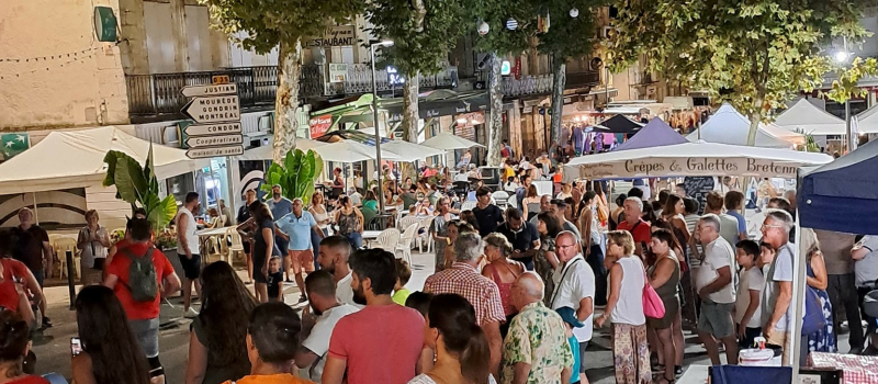 Dernier marché de nuit de l'été !