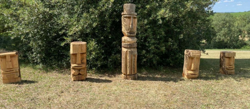 Quand un village se transforme le temps d'un week-end en une galerie d'art, c'est Art à Roques !