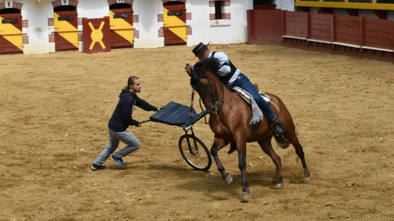 Des gersois animaient Equi’troc