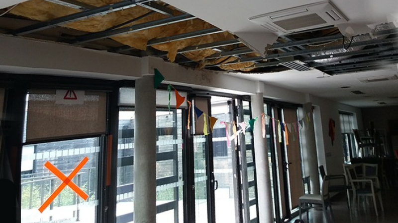 Tempête : l'EHPAD particulièrement touché