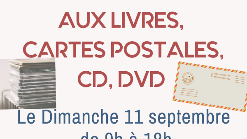 La Médiathèque Municipale organise sa première Bourse aux Livres