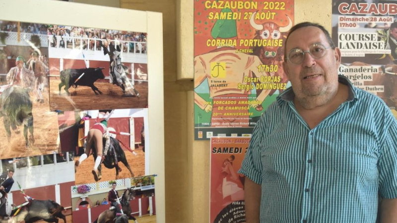 Bruno Imart a réalisé l’affiche de la Corrida portugaise