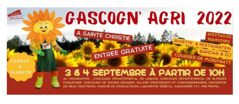 Rendez-vous à Gascogn'Agri le week-end prochain : une foire agricole pour toute la famille !