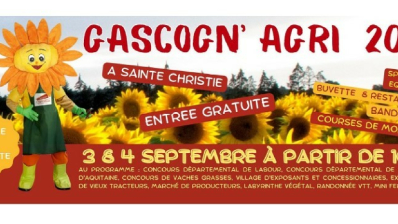 Rendez-vous à Gascogn'Agri le week-end prochain : une foire agricole pour toute la famille !