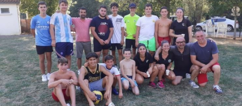 Animation foot dans le cadre des animations " piscine "