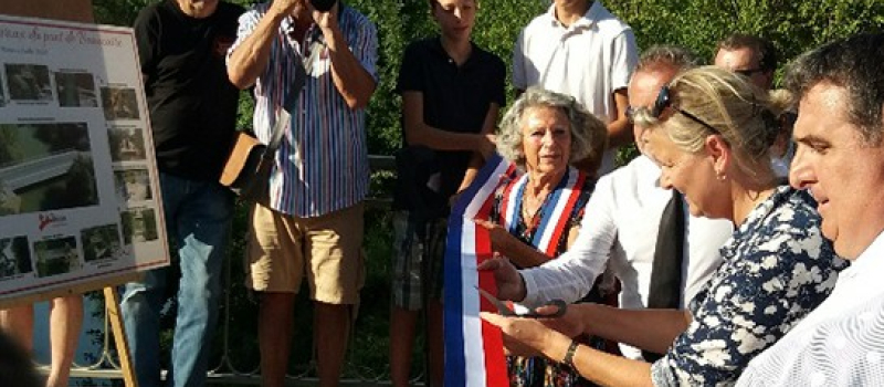 Un nouveau pont sur la Baïse