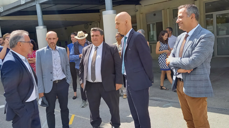 Philippe Dupouy et Farid Djemmal ont fait leur rentrée au collège de Gimont
