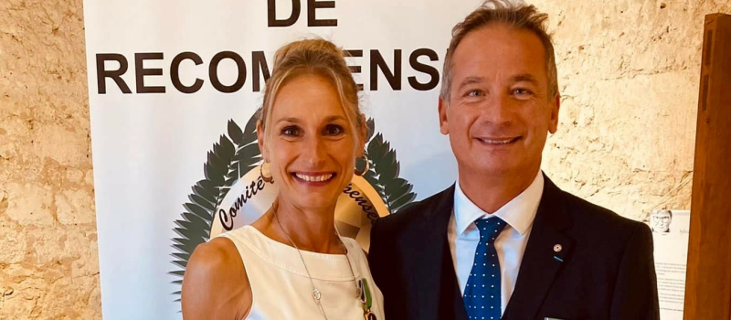 Hélène et Alain Scudellaro honorés