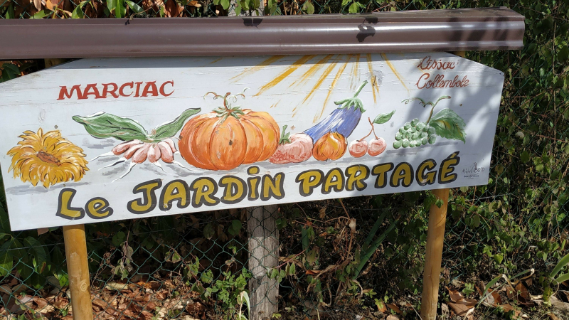 Marciac: les écoliers vont au Jardin Partagé (08/09/2022)
