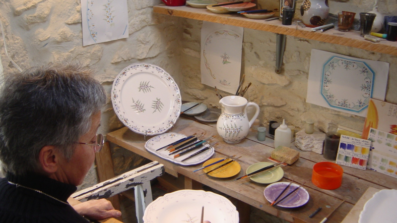 Christiane Fitzpatrick «cinquante ans d’atelier céramique» expose à l’Office de tourisme