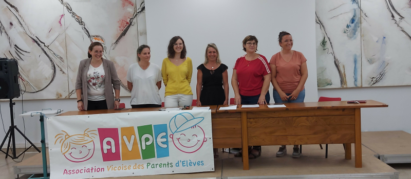 L'Association Vicoise des Parents d'Elèves dresse un bilan positif de l'année scolaire 2021/2022